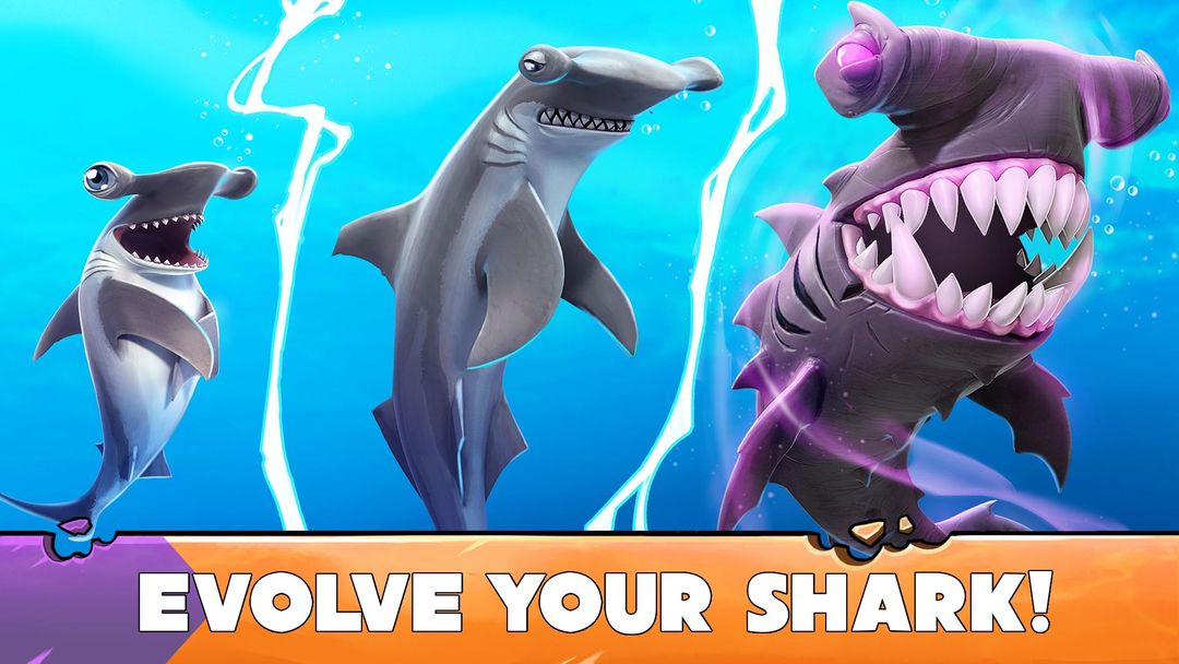 Hungry Shark Evolution ภาพหน้าจอเกม