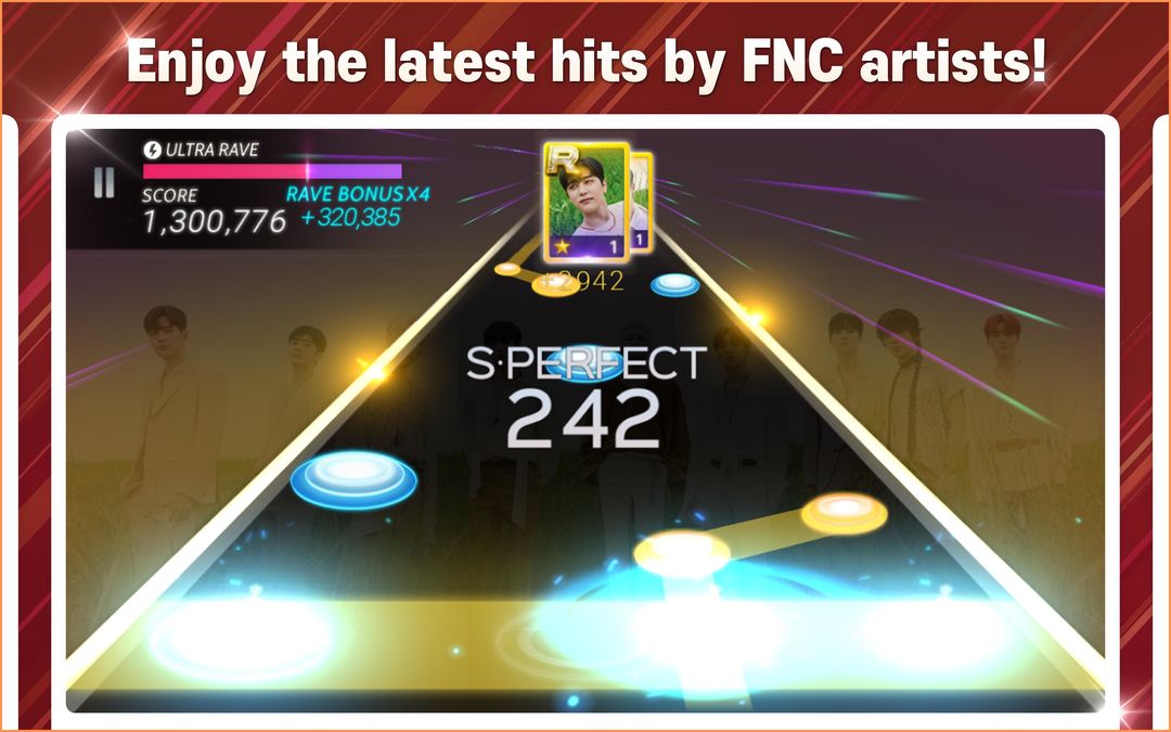 Screenshot of SUPERSTAR FNC