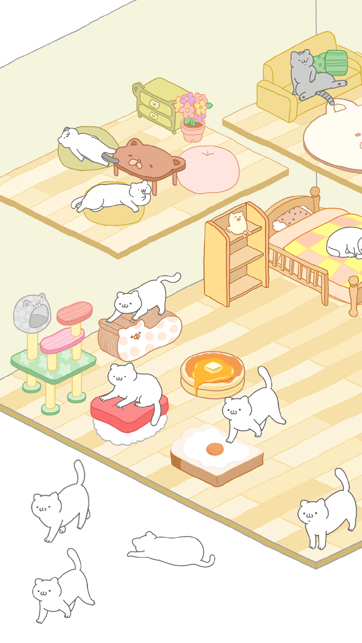 Cuplikan Layar Game 猫咪很可爱 可是我是幽灵