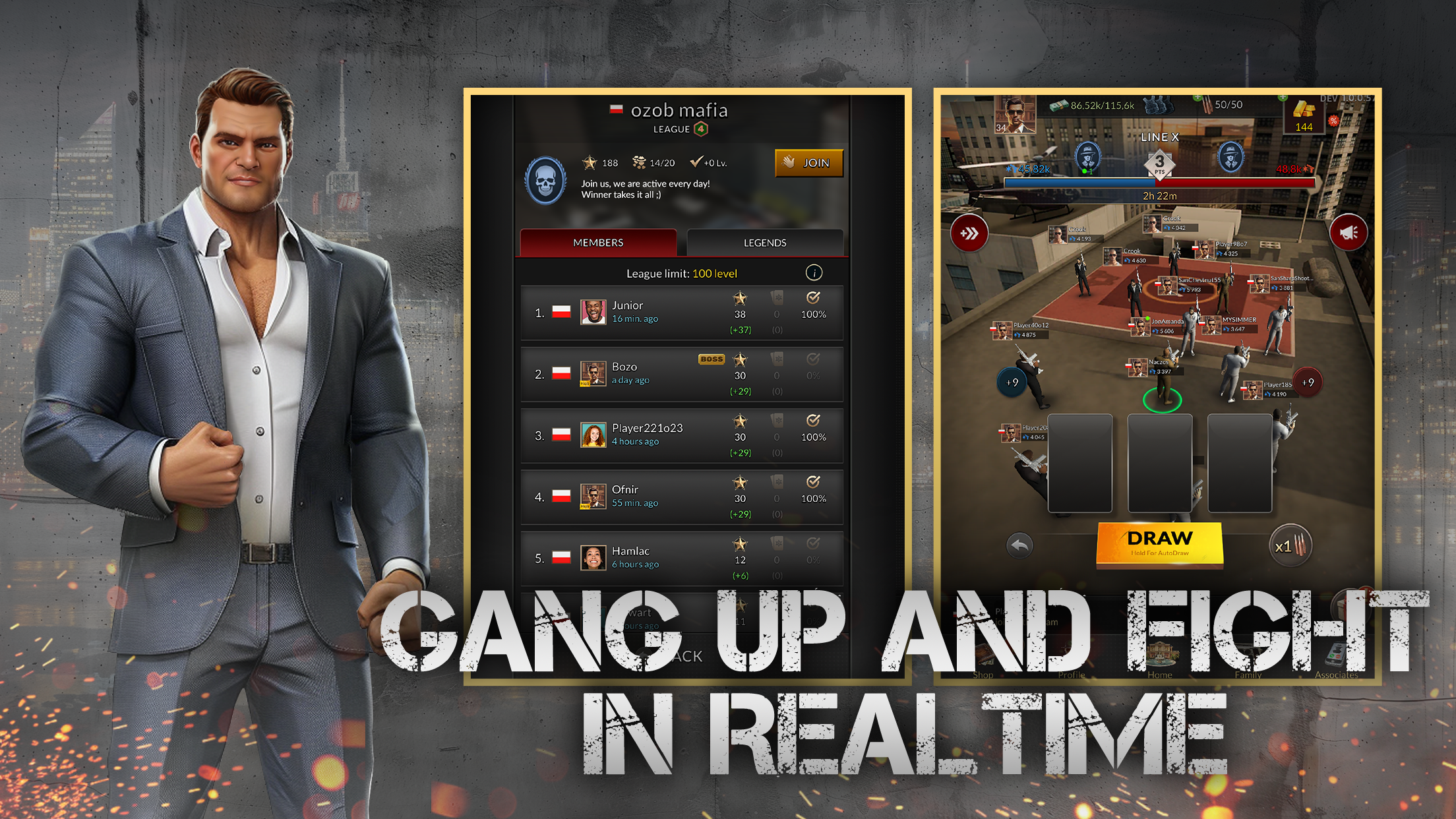 Mafia Rivals: Grand Wars Game Screenshot