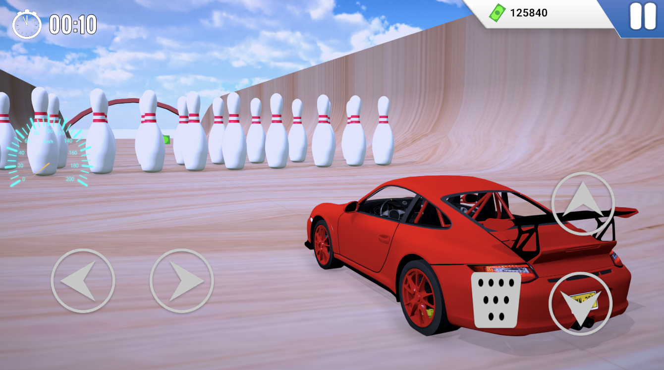 Screenshot 3 of Mega ramp car:Stunts 3d racing 