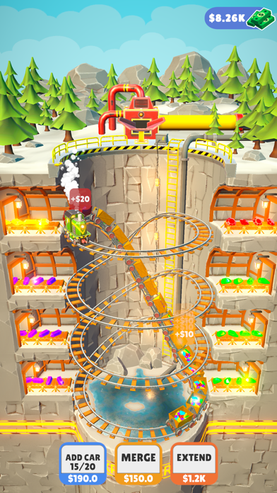 Mine Loop 3D 게임 스크린샷