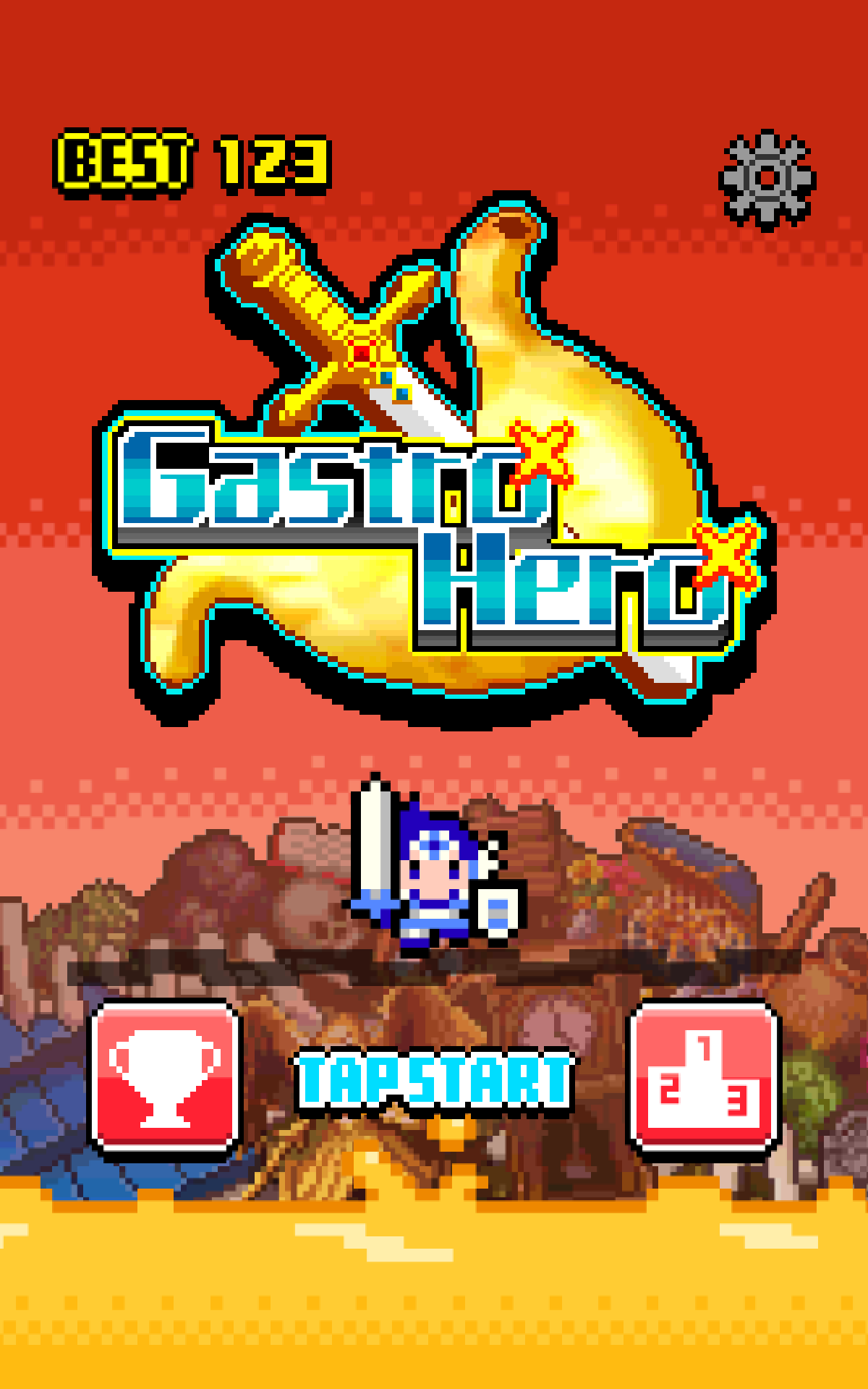 Gastro Hero Game Screenshot