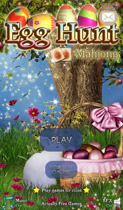 Screenshot 1 of Nakatagong Mahjong: Egg Hunt 1.0.7