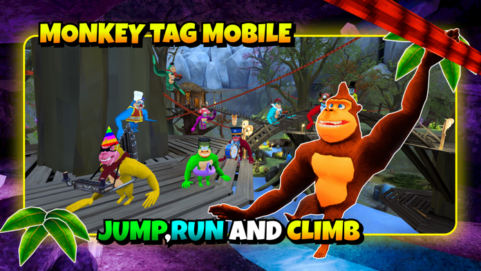 Captura de Tela do Jogo Monkey Arena Mayhem Mobile