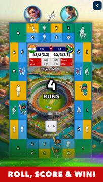 Cricket Board League ゲームのスクリーンショット