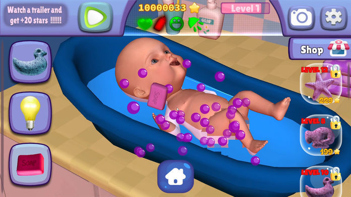 Screenshot of Alima's Baby 2 Baby Pet