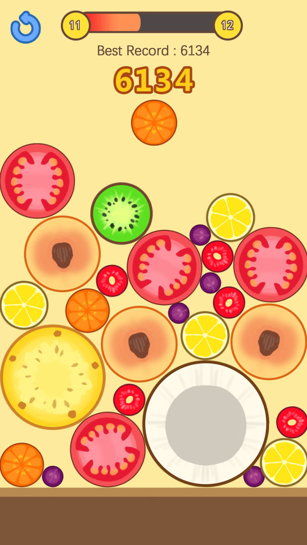 Merge Fruits - Merge Watermelon! Free Puzzle Game 게임 스크린 샷