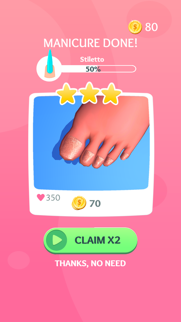 Feet Boutique Game Screenshot