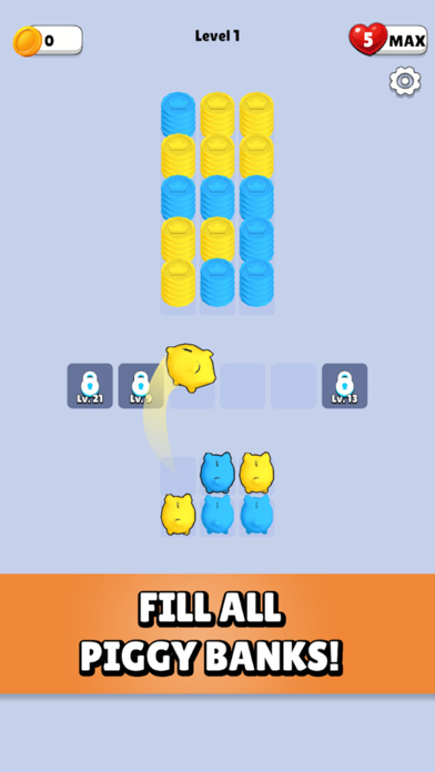 Piggy Bank Jam Game Screenshot