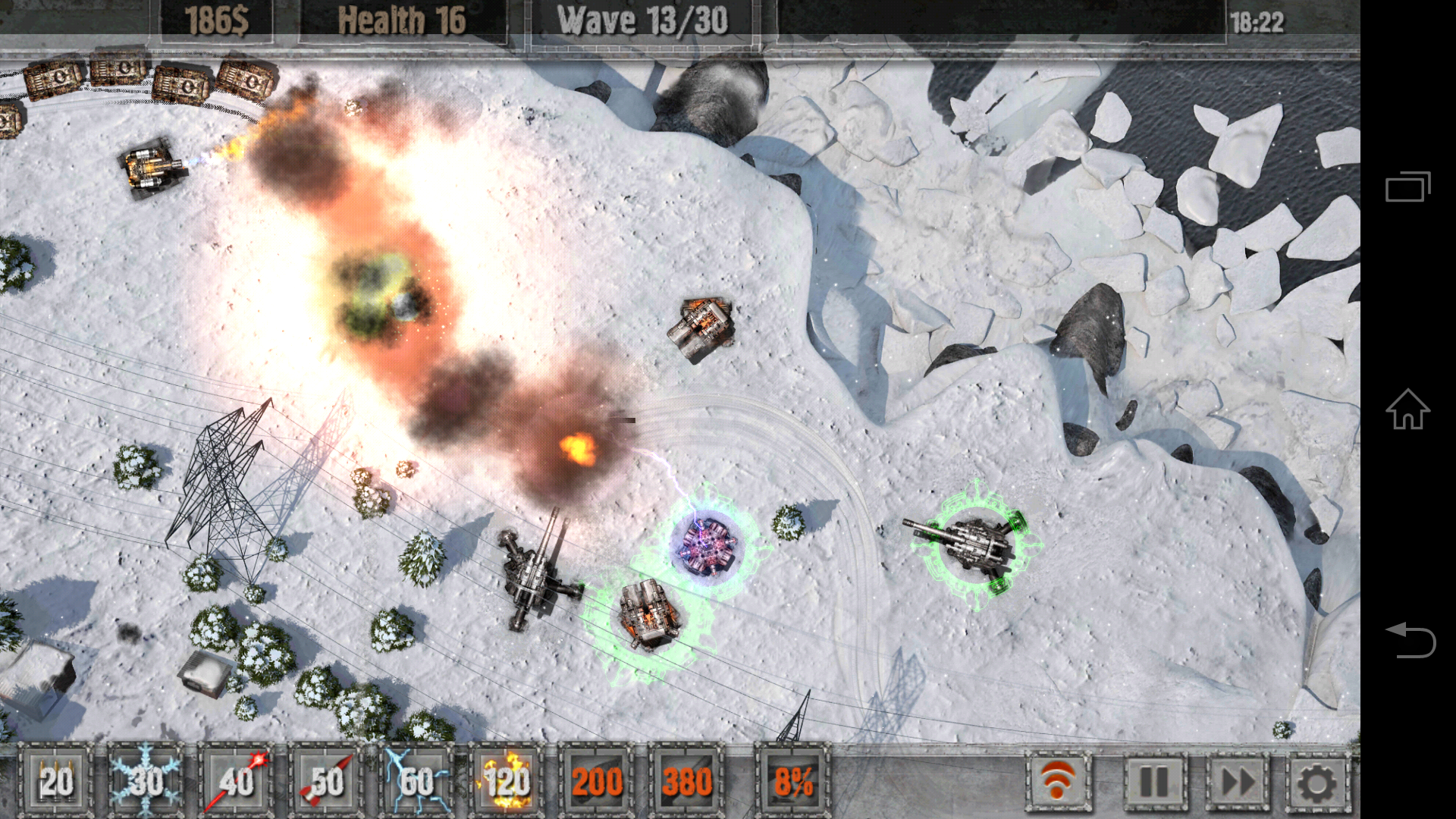 Defense Zone 2 HD Game Screenshot
