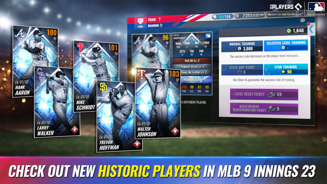 Screenshot of MLB 9 Innings 23