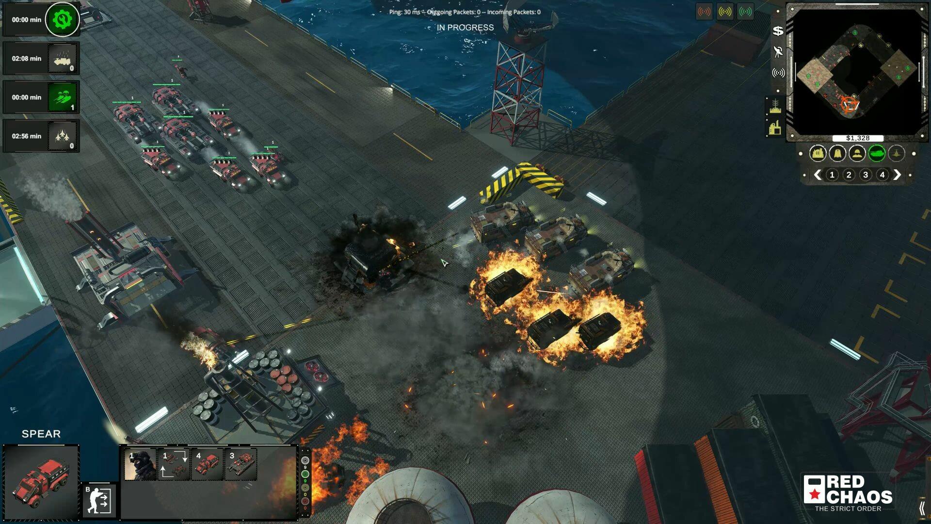 Red Chaos - The Strict Order Game Screenshot