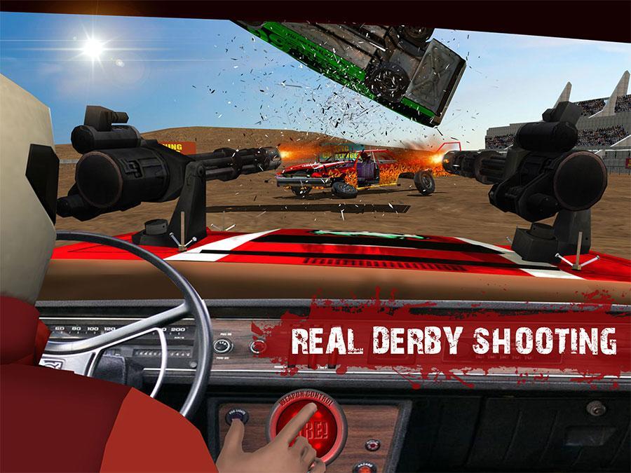 Demolition Derby Real Car Wars Game Screenshot
