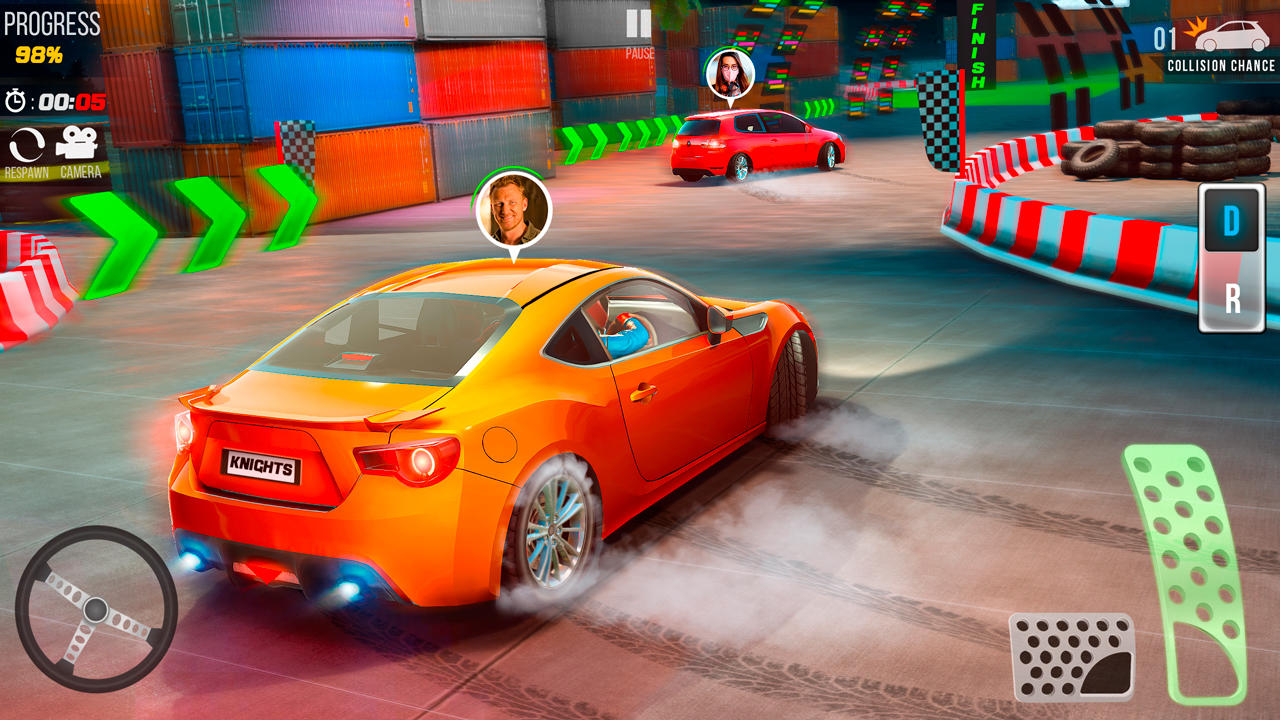 Screenshot 1 of 多人賽車遊戲 - 漂移和駕駛汽車遊戲 1.1.2