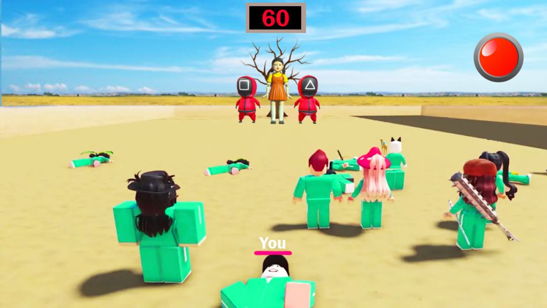 Screenshot of Squid Game : Red Light - Green Light