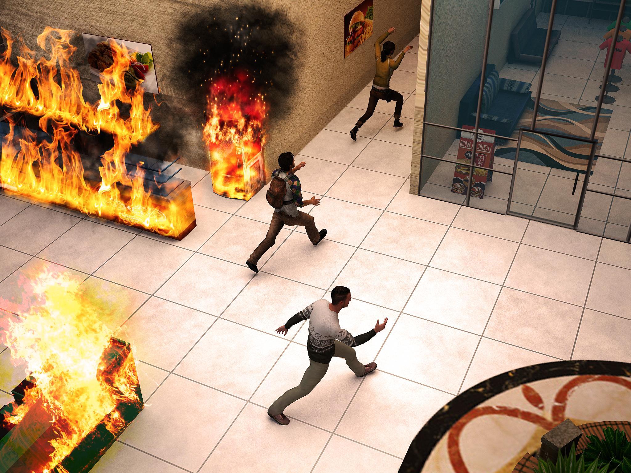 Fire Escape Story 3Dのキャプチャ