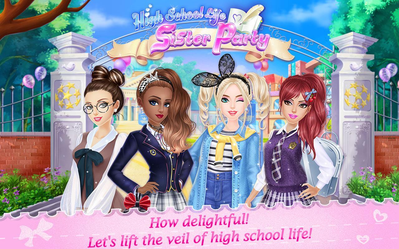 Screenshot 1 of Kehidupan SMA: Sister Party 1.0