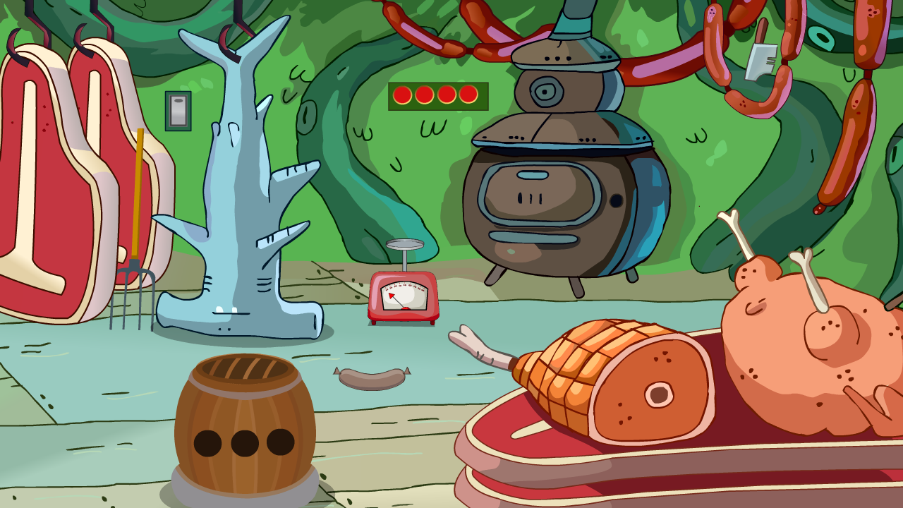 Meat House Escape Game Screenshot