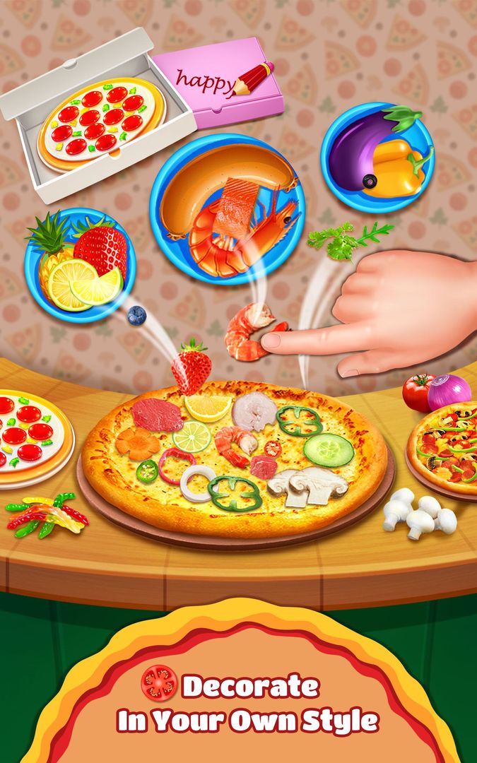 Sweet Pizza Shop - Cooking Fun ภาพหน้าจอเกม