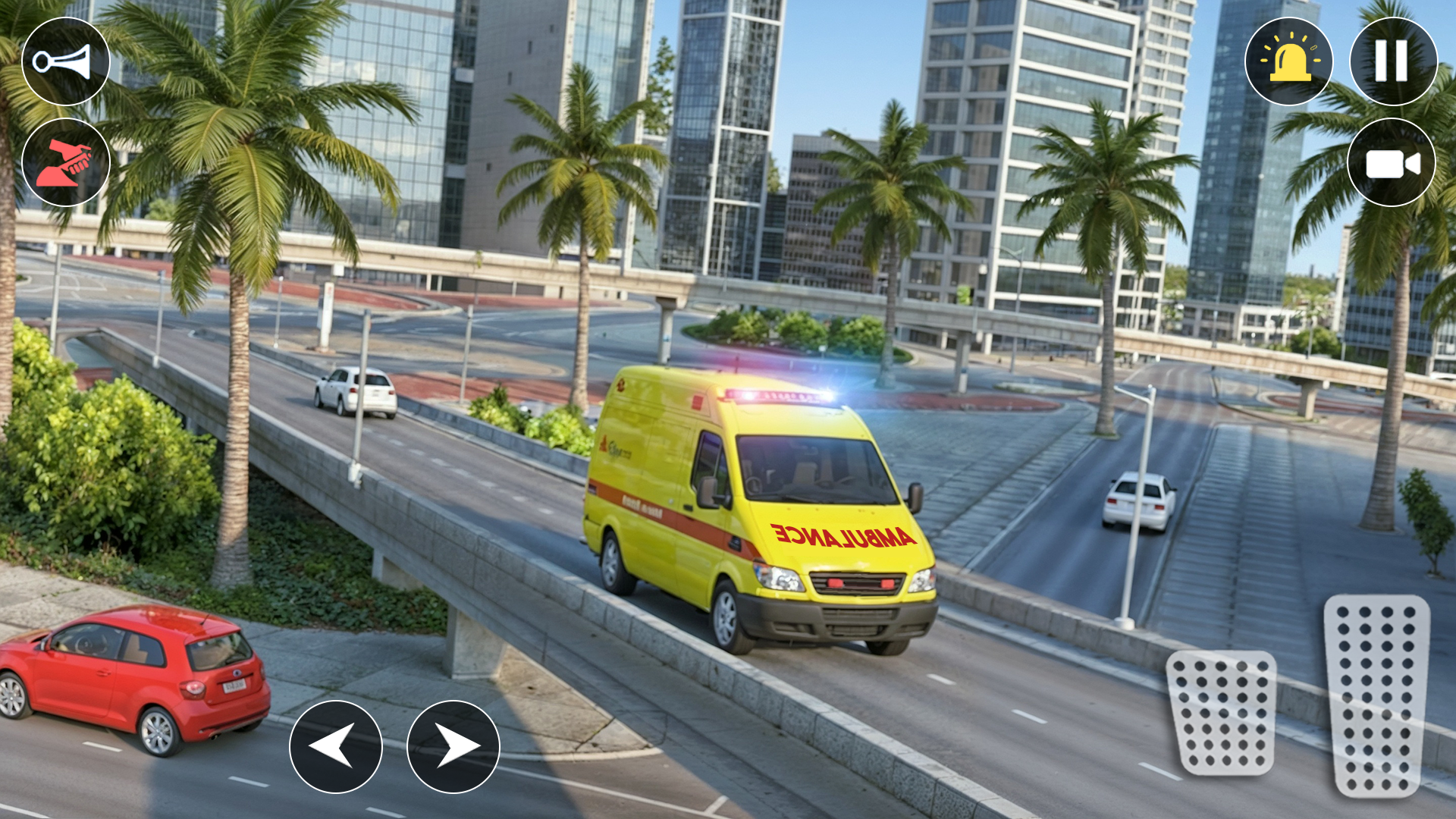 Cuplikan Layar Game Ambulance Rescue Doctor Sim 3D