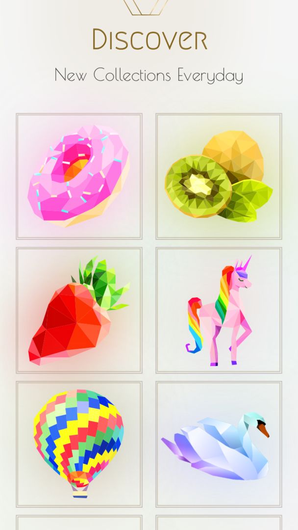 Screenshot of Poly Jigsaw - Low Poly Art Puzzle Games