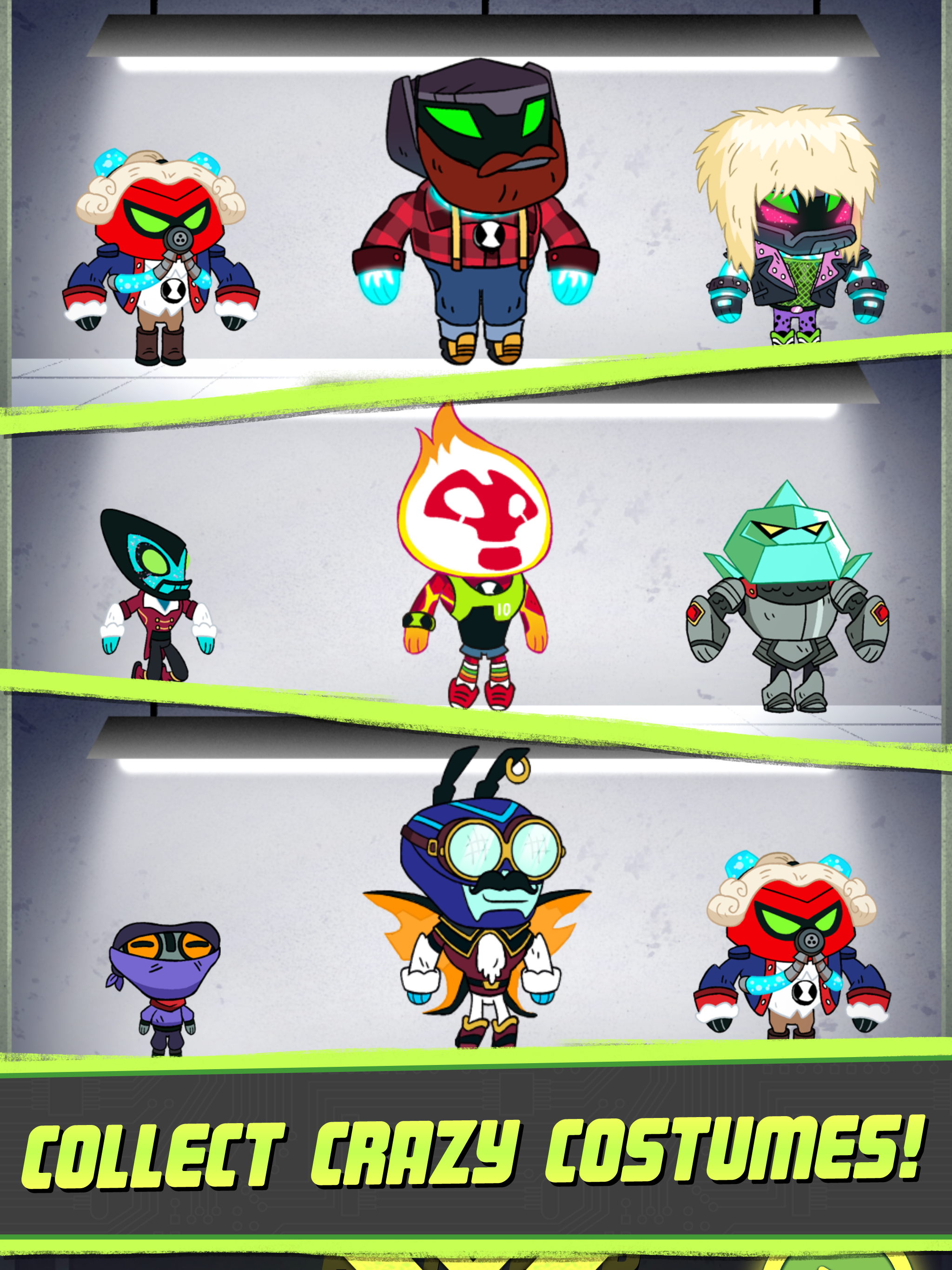 Ben 10 - Super Slime Ben Game Screenshot