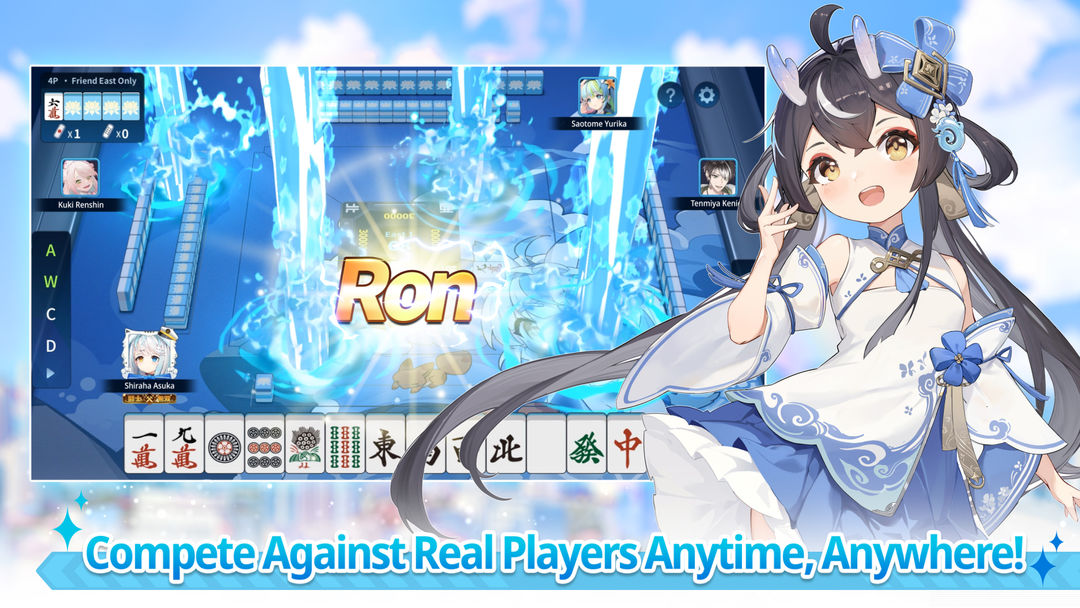 RiichiCity - ACG mahjong games screenshot game