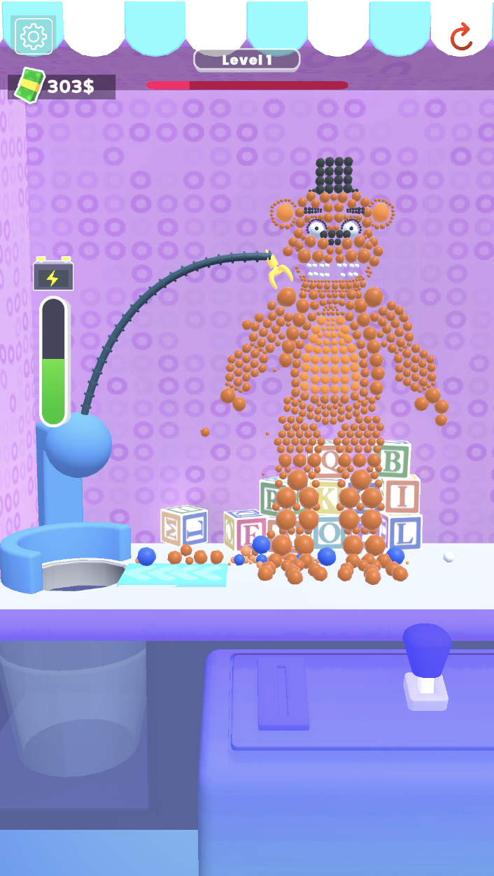 Claw Crusher Game Screenshot