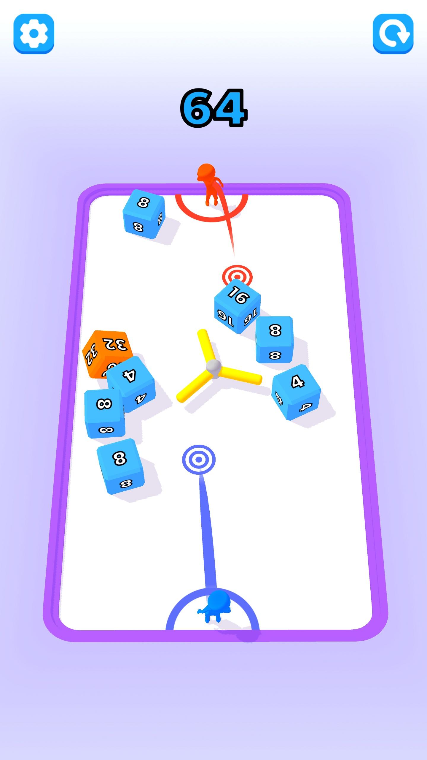 Strike 2048 Game Screenshot