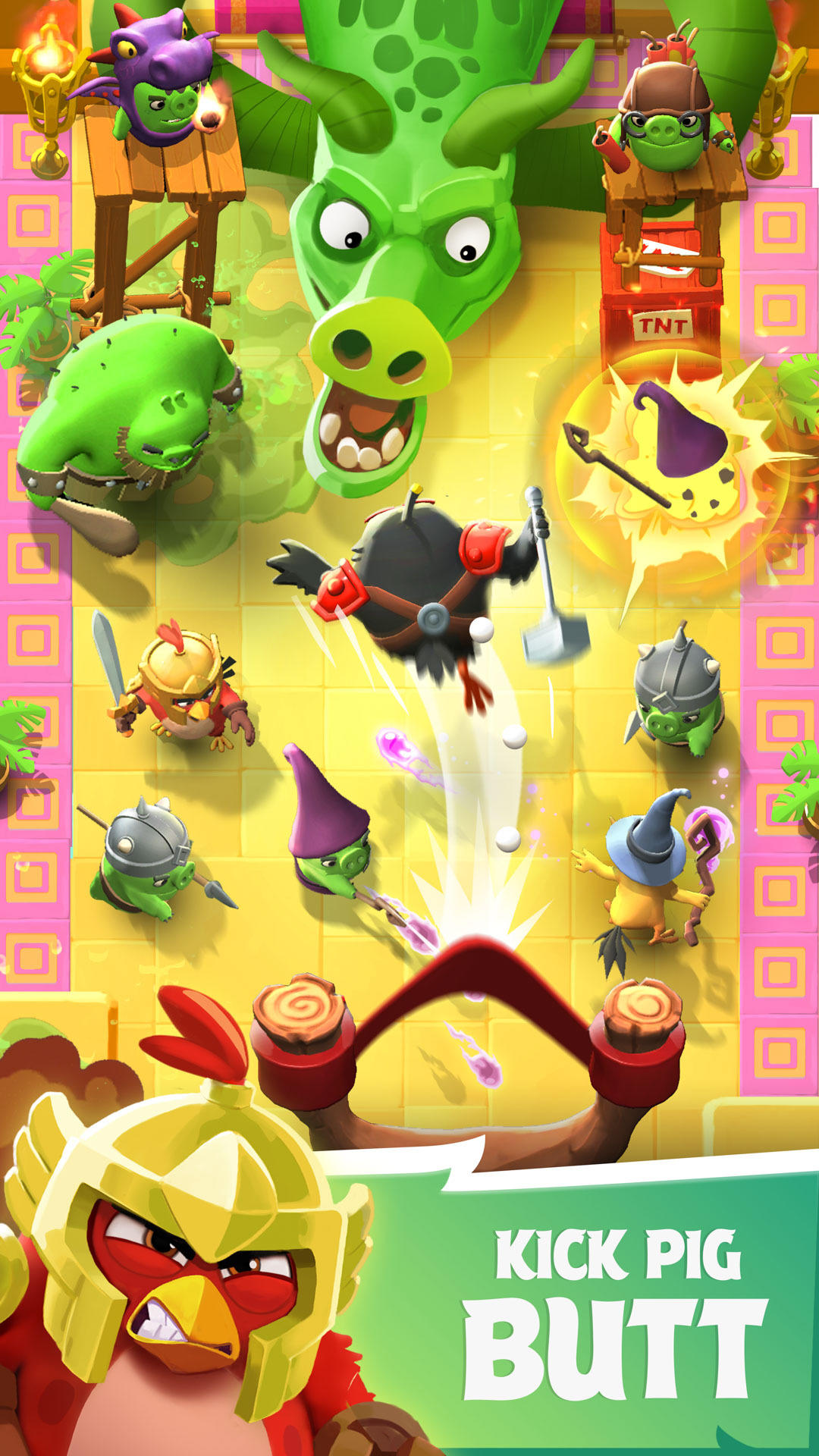 Angry Birds Kingdom Game Screenshot