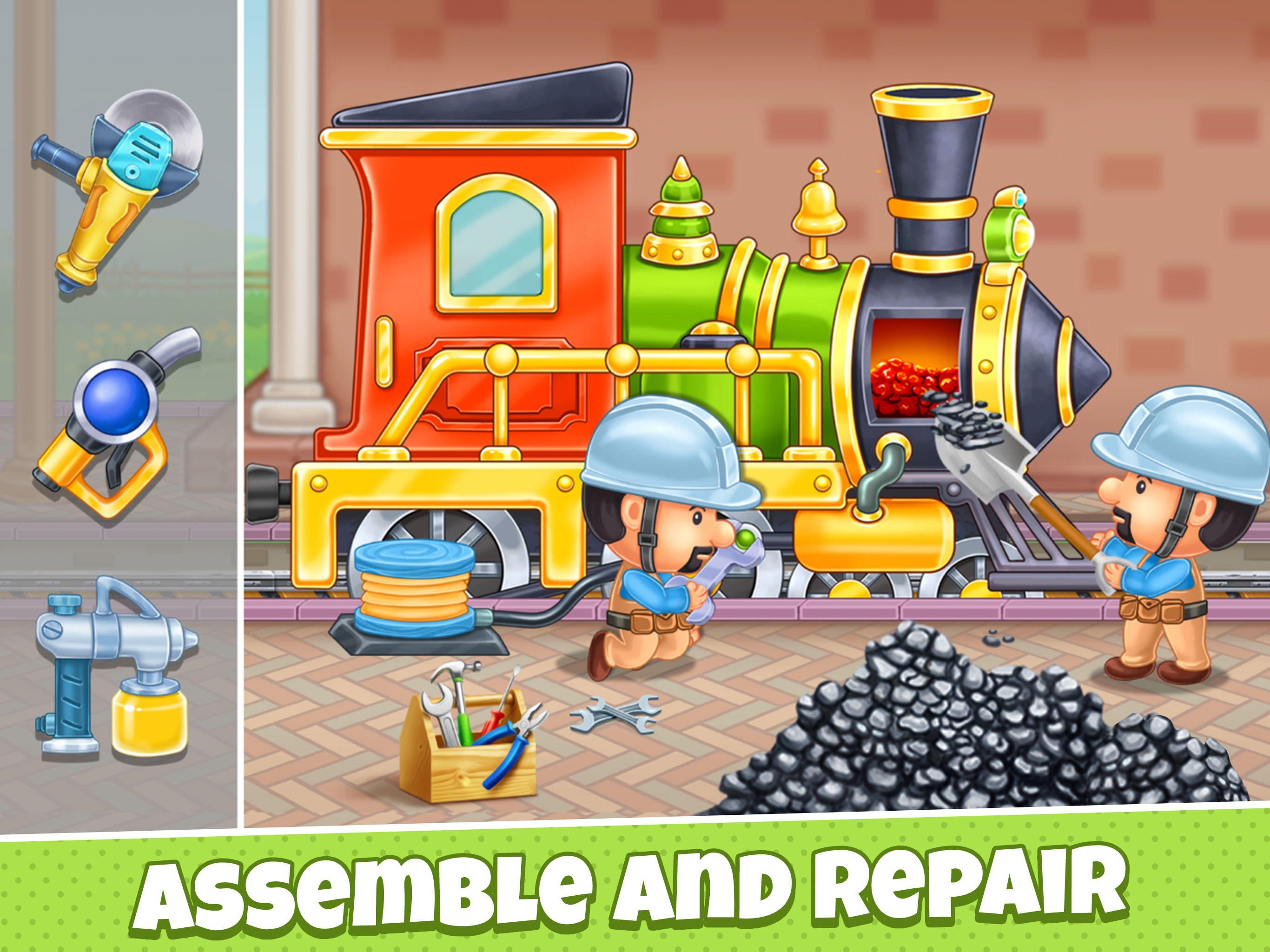 Train Games: Build Station ภาพหน้าจอเกม