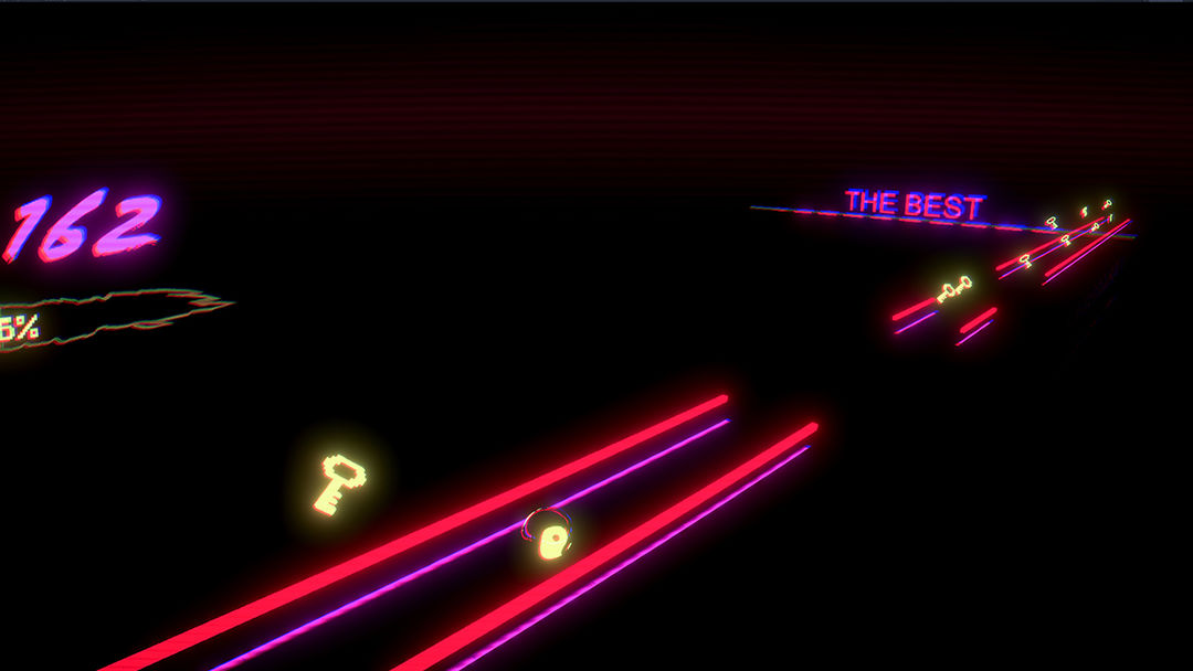 Screenshot of SynthWave