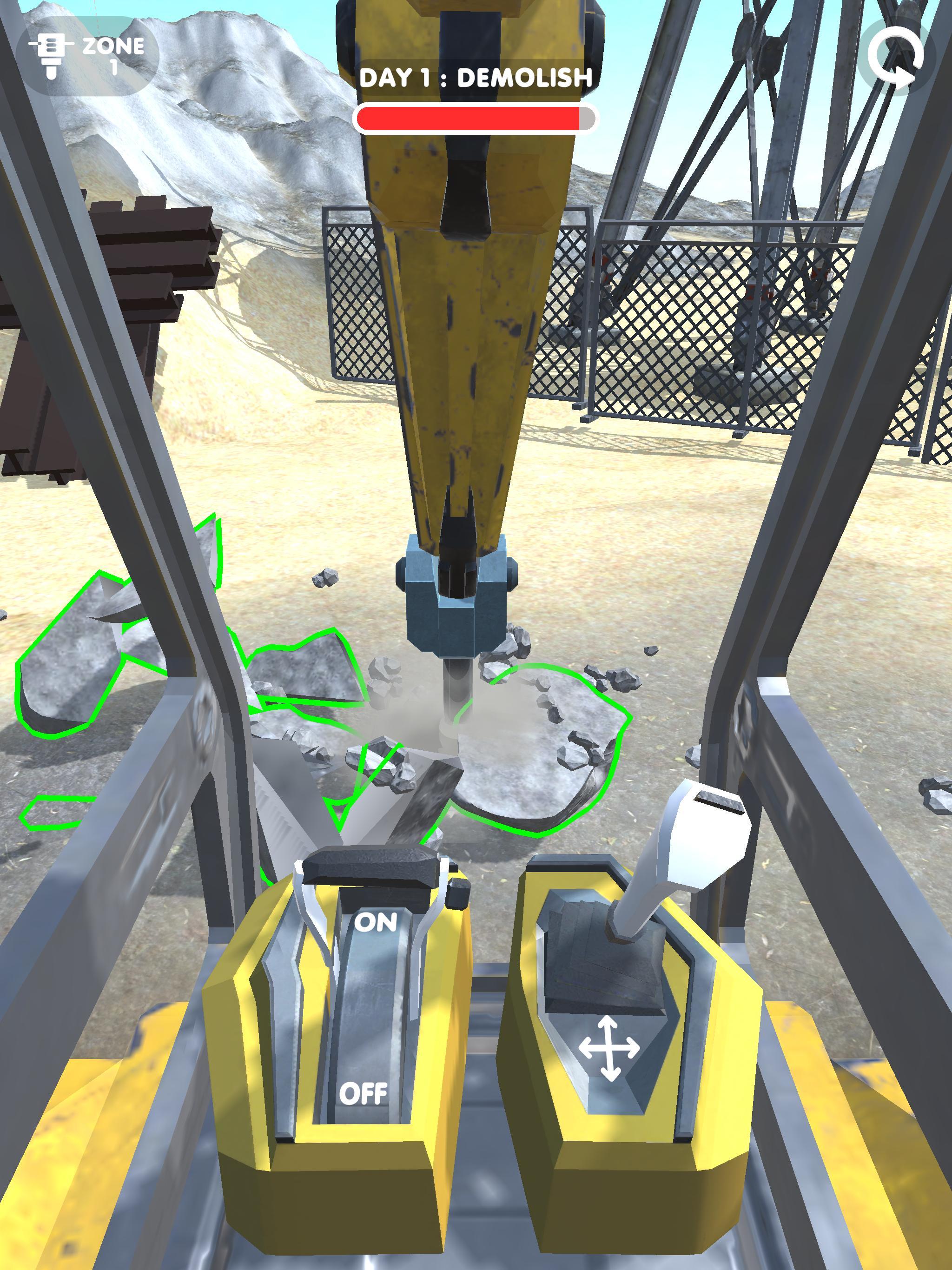 Screenshot of Excavator Sim