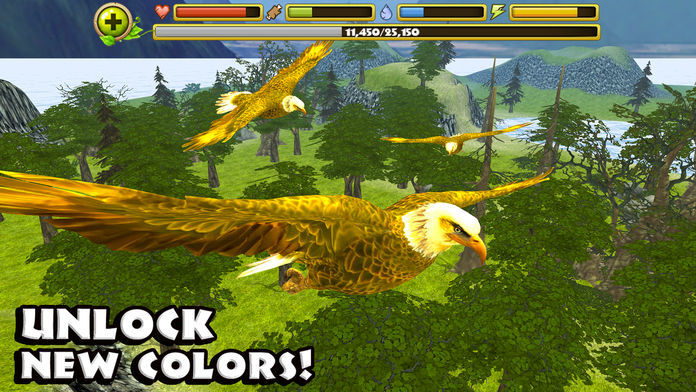 Eagle Simulator 게임 스크린 샷