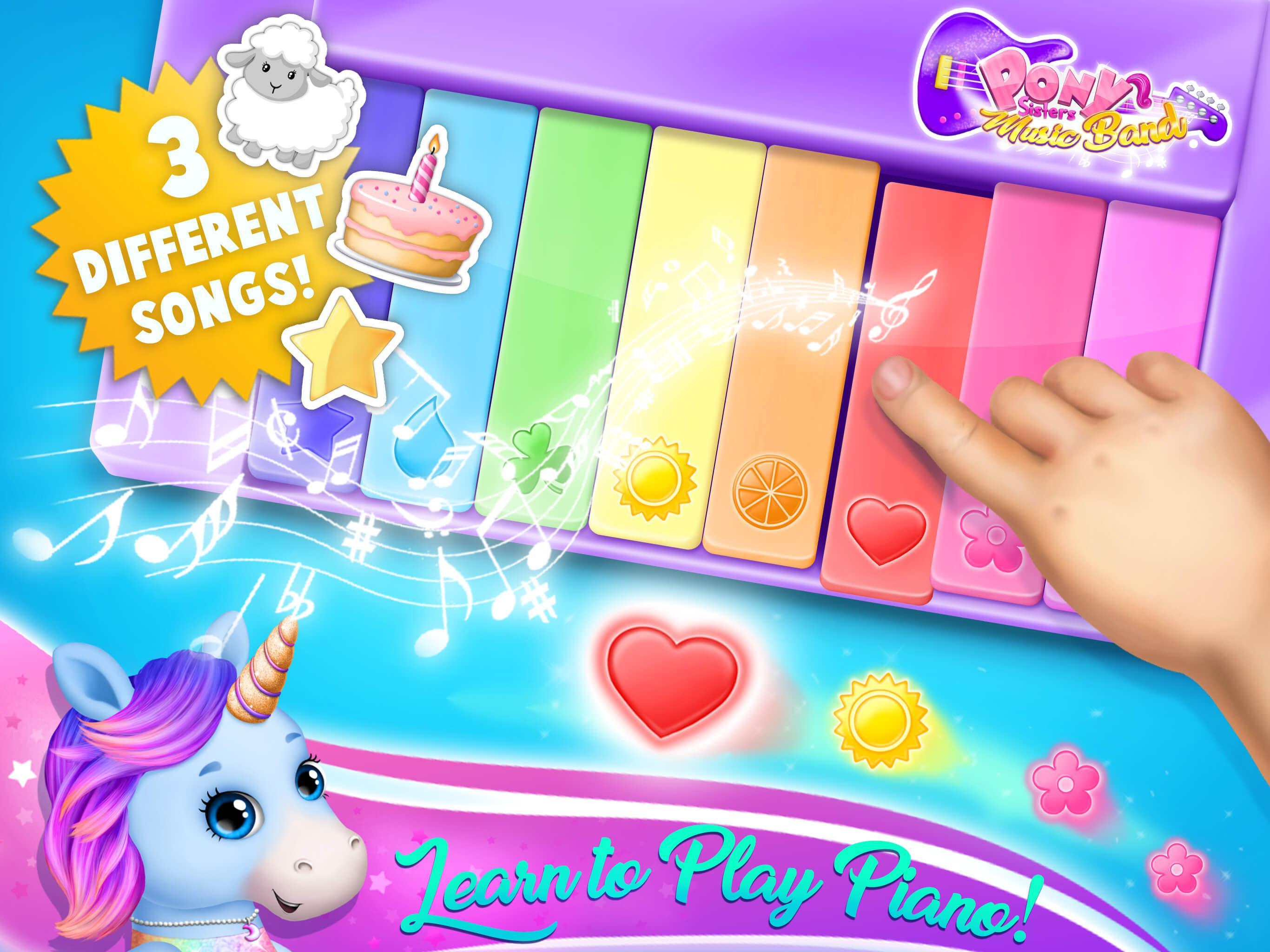 Cuplikan Layar Game Pony Sisters Pop Music Band
