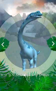 Dinosaurs 3D Coloring Book Game Screenshot