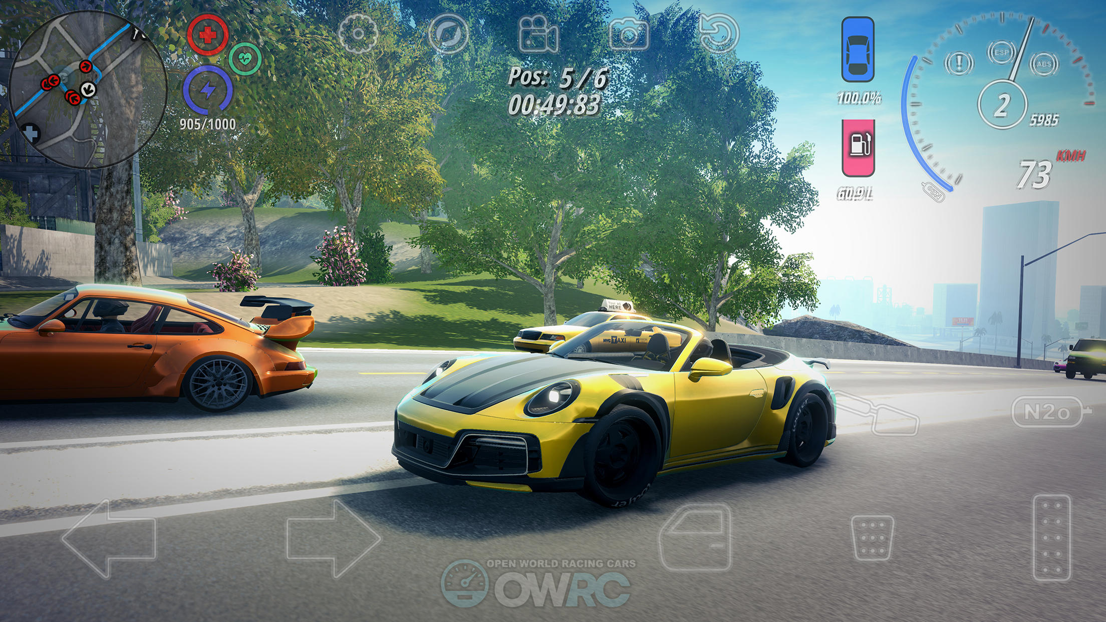 OWRC: Open World Racing Cars Game Screenshot