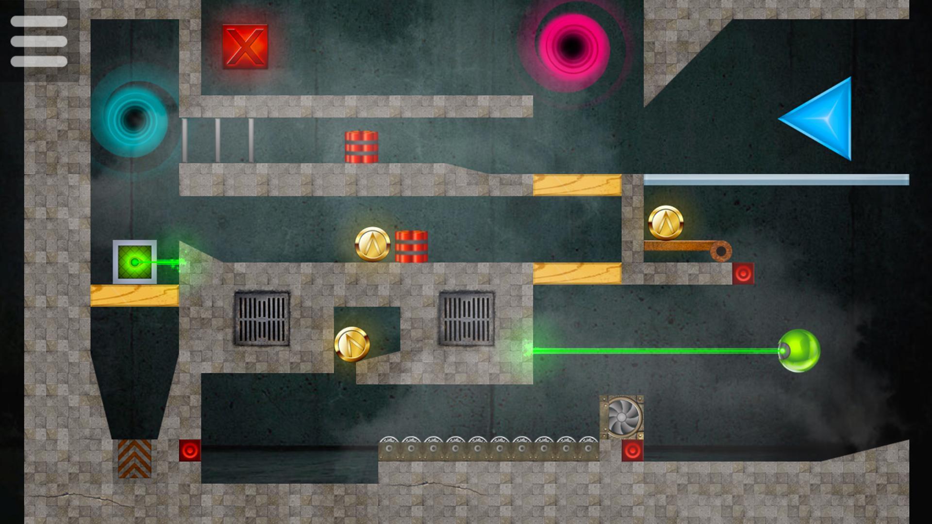 LASERBREAK 2 - Physics Puzzle Game Screenshot