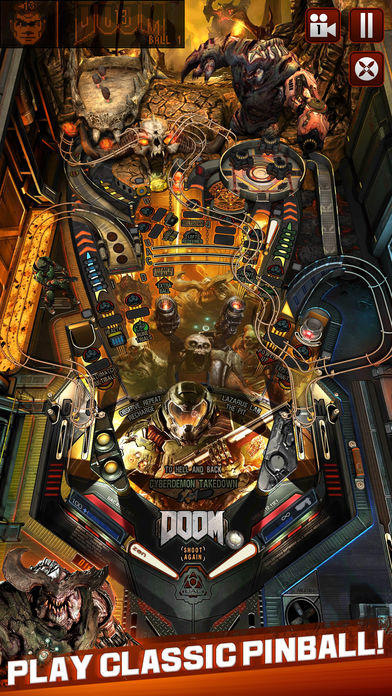 Bethesda® Pinball Game Screenshot