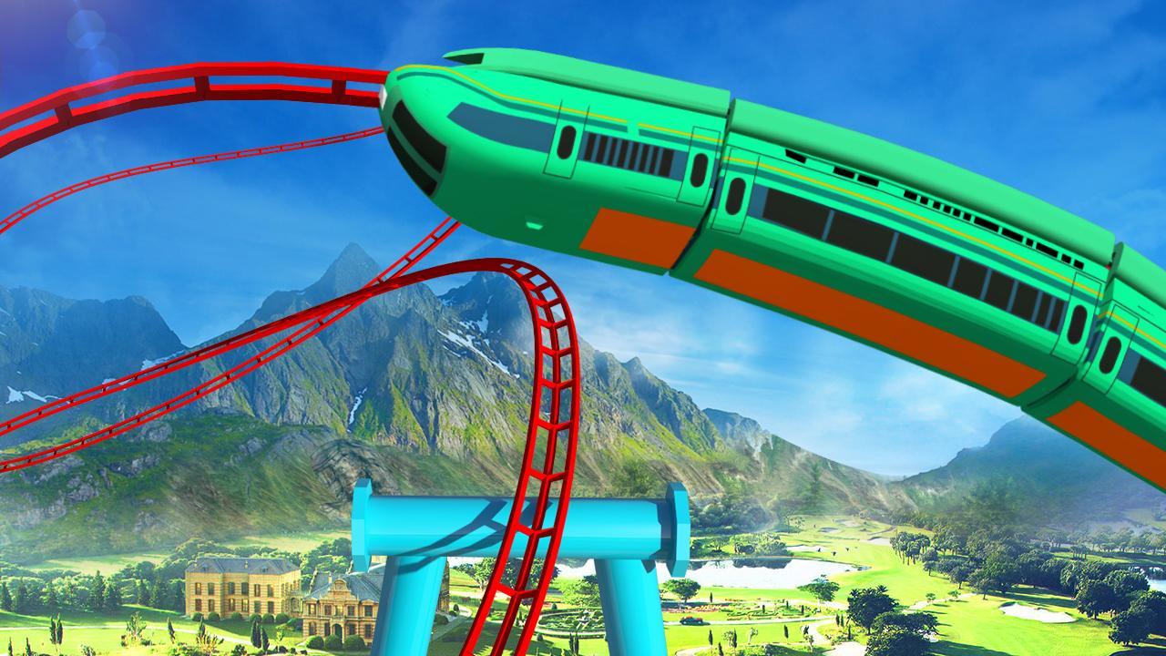 Roller Coaster Train Simulator 2018 게임 스크린샷