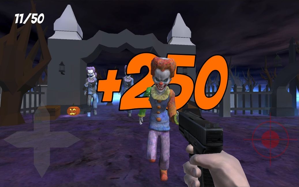 Screenshot of Killer Clown Shooter