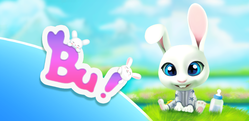 Banner of Bu Bunny - ချစ်စရာအိမ်မွေးတိရစ္ဆာန်စောင့်ရှောက်မှုဂိမ်း 3.0