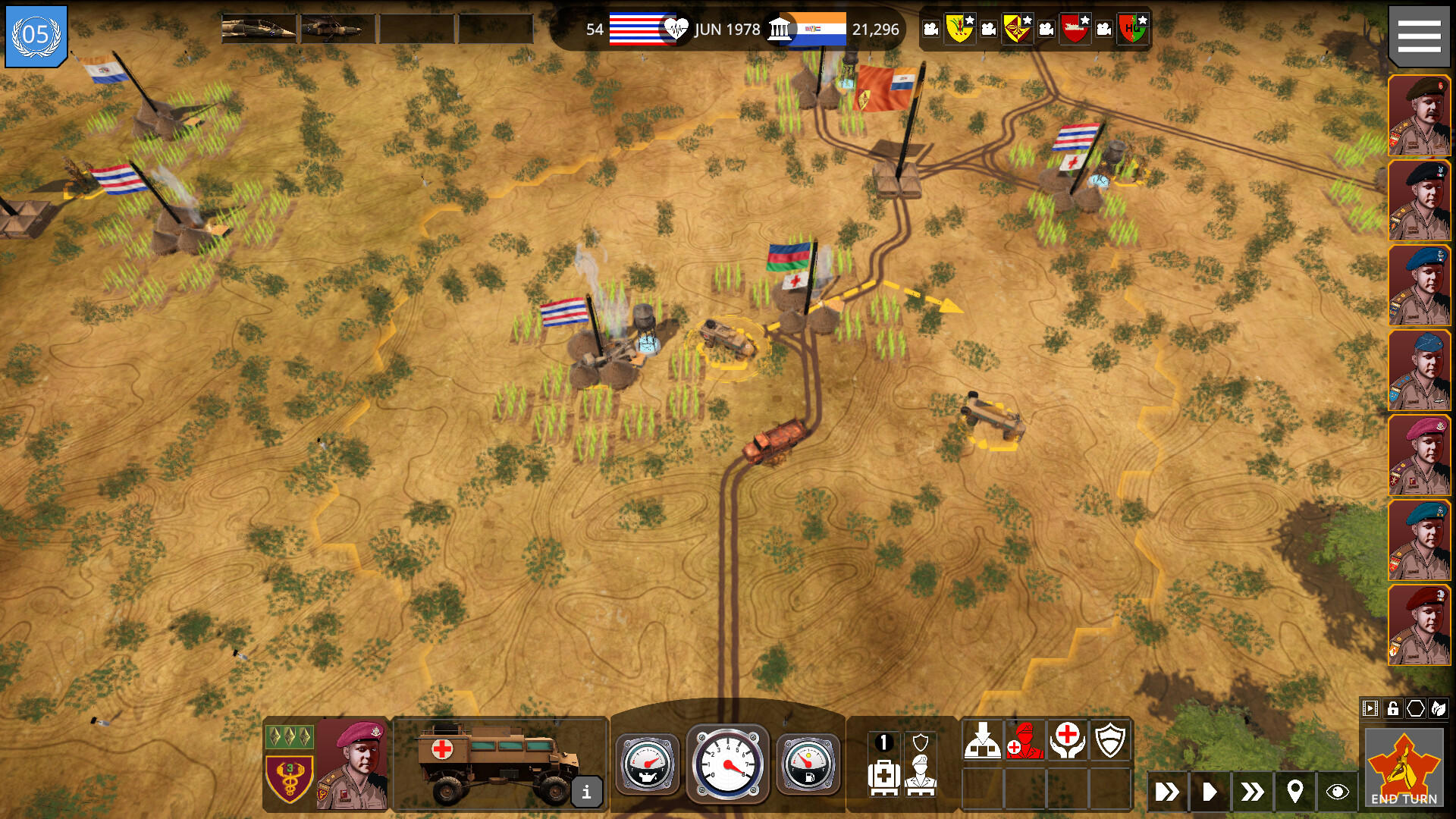 Angola '86 Game Screenshot