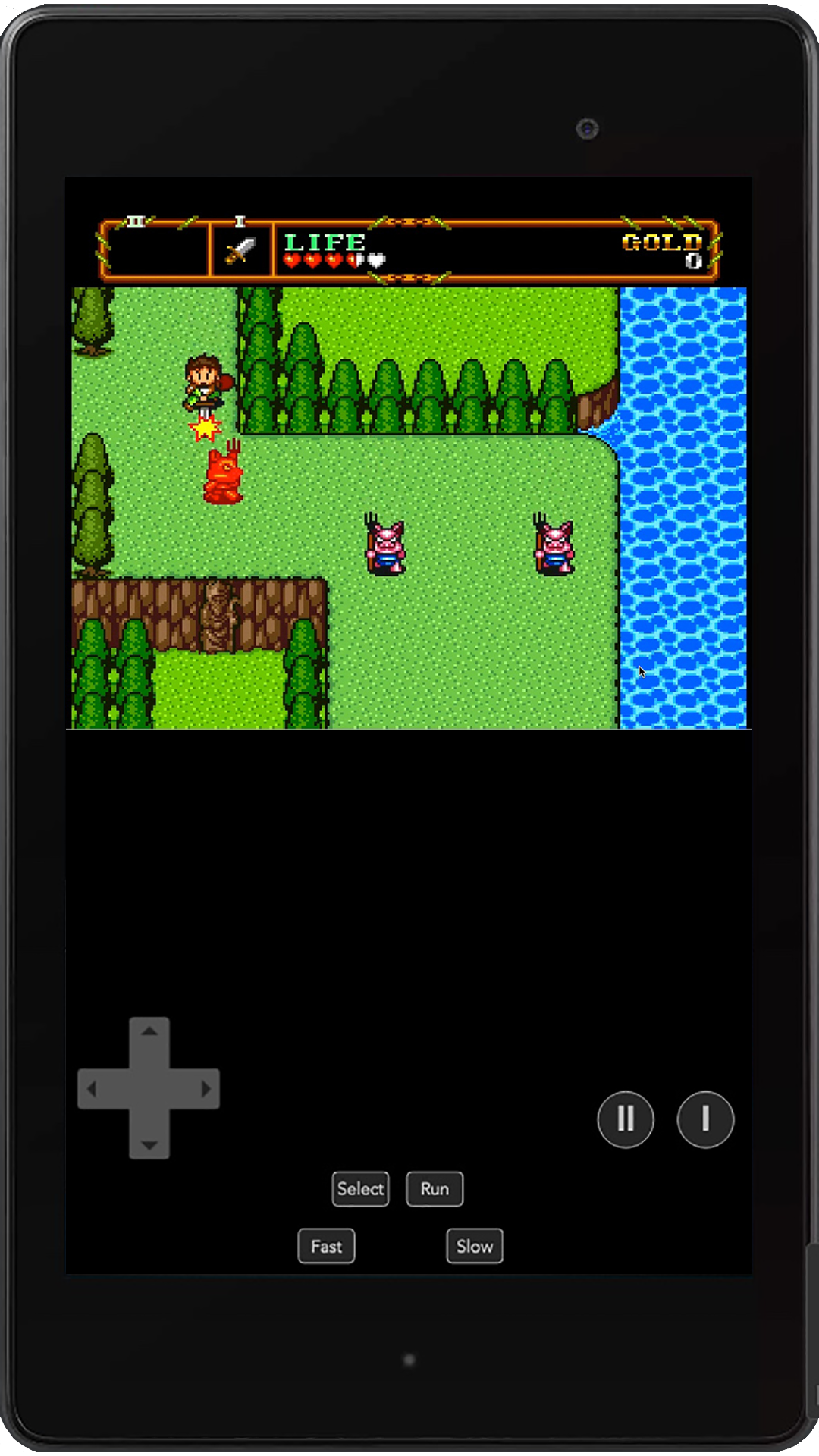 Neutopia II PCE Game Screenshot