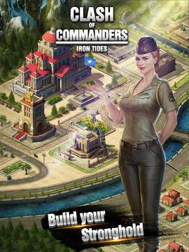 Clash of Commanders-Iron Tides Game Screenshot