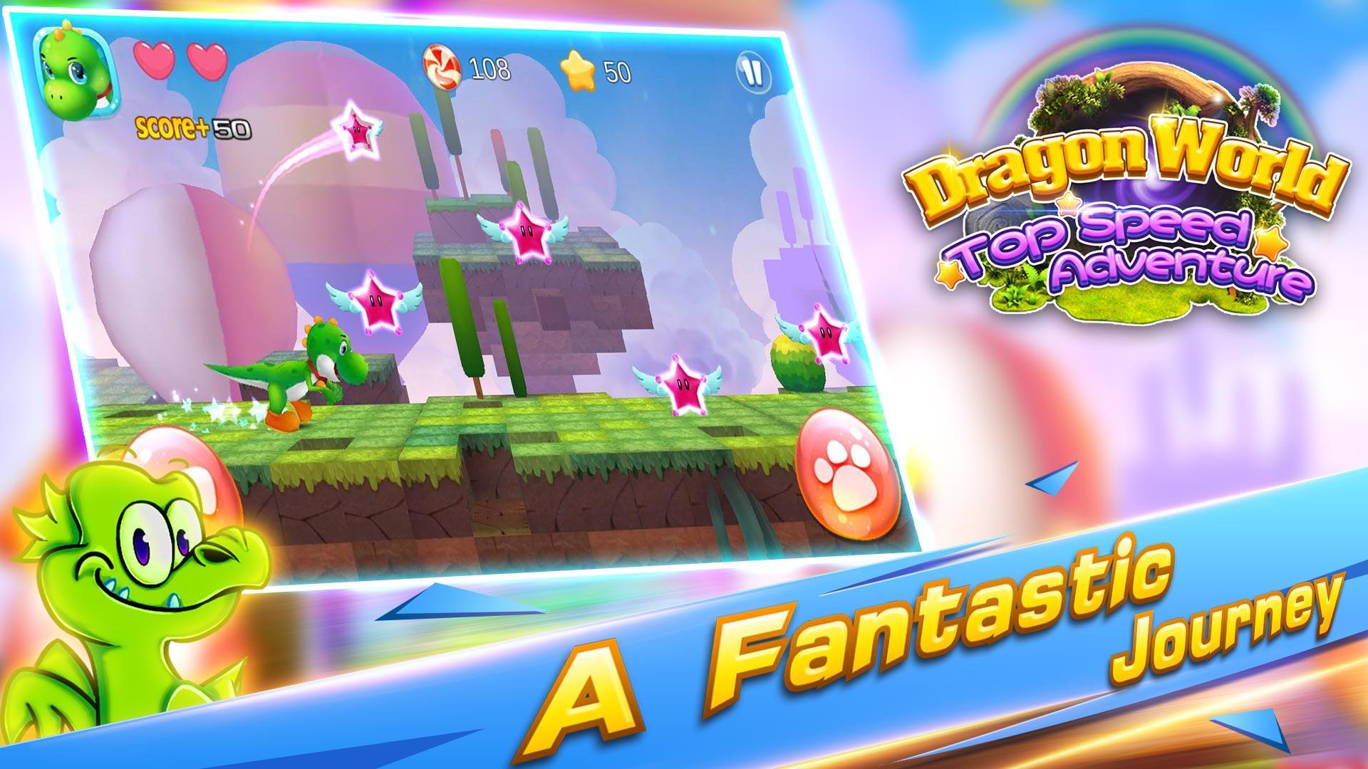 Dragon World : Top Speed Adventure Game Screenshot
