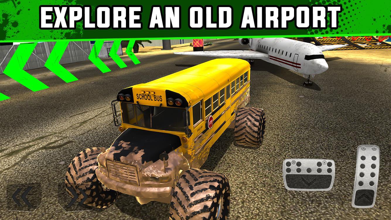Captura de Tela do Jogo Monster Truck XT Airport Derby