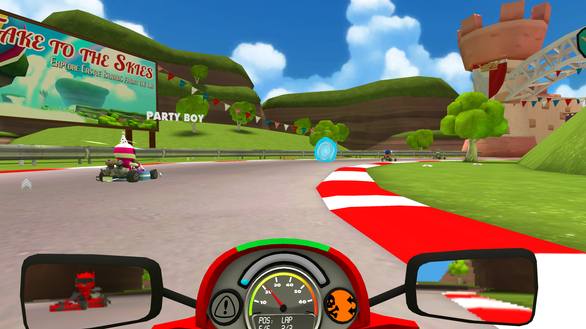 Screenshot 1 of VR Kart: Chạy nước rút 1.04