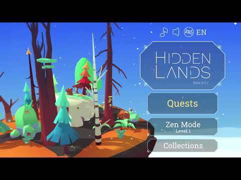 Screenshot of the video of HIDDEN LANDS - Visual Puzzles